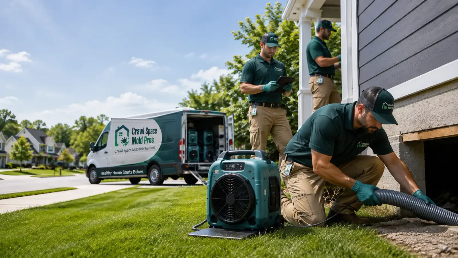 Crawl Space Mold Removal in Grand Ridge, FL